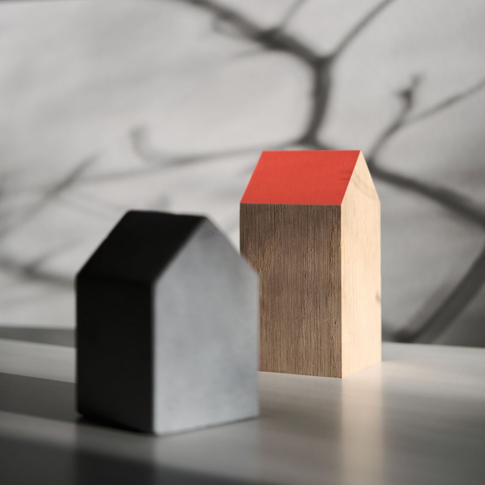 Wooden Toy House Set